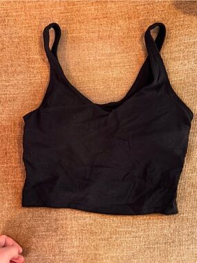 Lululemon Align Cropped Tank Black